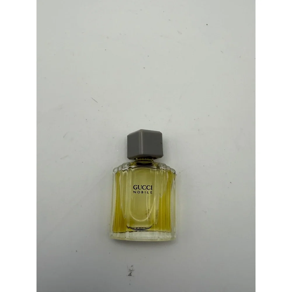 Vtg Gucci Nobile Miniature Eau de Toilette Splash 5ml 0.17oz Rare Mens Fragrance